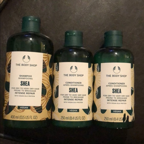 The Body Shop Other Shea Intense Repair Shampoo And 2 Conditioners